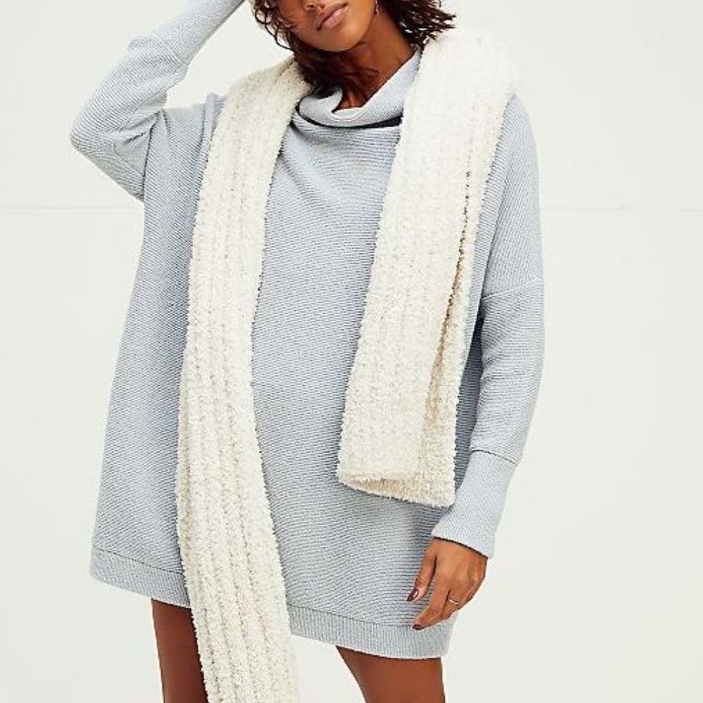 Free People Ottoman Tunic in Powder Blue - Picture 1 of 10